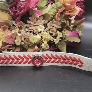 CLEVELAND INDIANS WAHOO ADJUSTABLE BRACELET